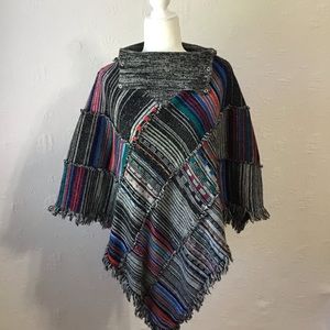Gitano Multi color poncho